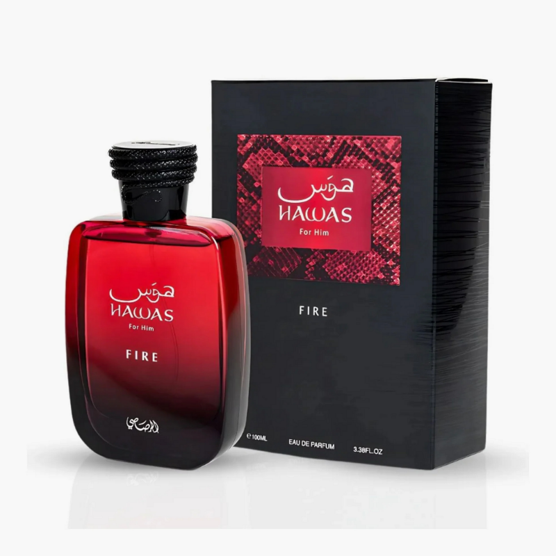 Alternative view of Hawas Fire 100ml EDP By Rasasi
