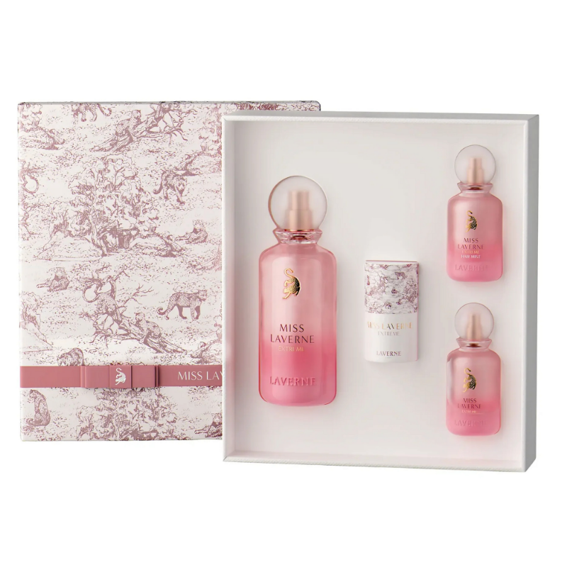 Miss Laverne Extreme Gift Set (150ml EDP + 25ml EDP + 25ml Hair mist)
