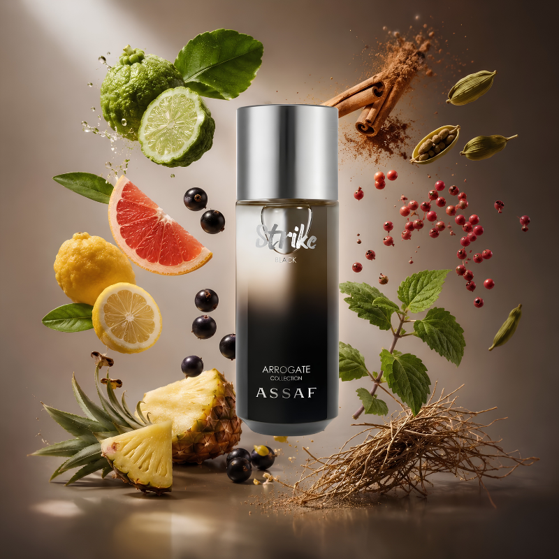 Strike Black Arrogate Collection - 125ml Eau De Parfum By Assaf